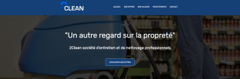 La société 2Clean lance son nouveau site Internet